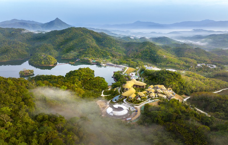 神玉島文化旅游區(qū)。神玉島文化旅游區(qū)供圖