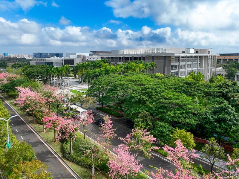 海南生態(tài)軟件園二期iSchool海南微城未來學校。