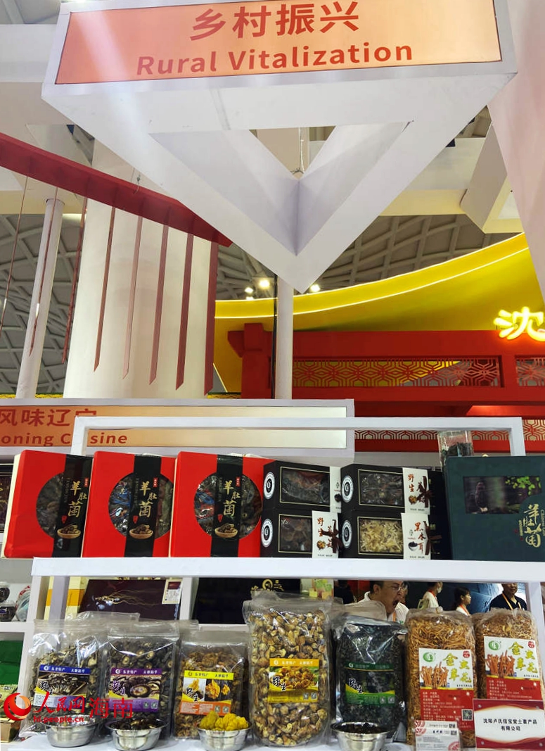 省市區(qū)展館引入了鄉(xiāng)村振興主題，專設(shè)了鄉(xiāng)村振興主題展示區(qū)。人民網(wǎng) 陳海燕攝