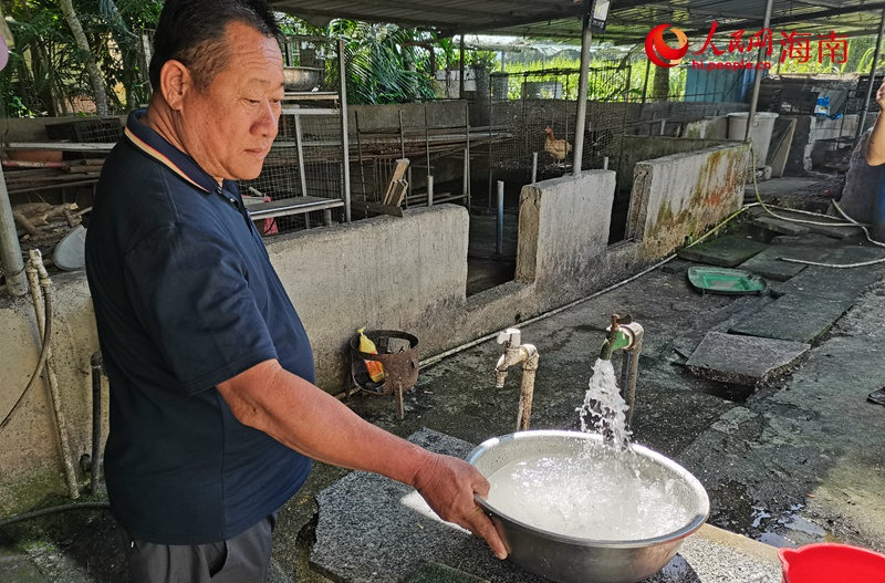 告別山泉水，保亭響水鎮大本村村民喝上自來水