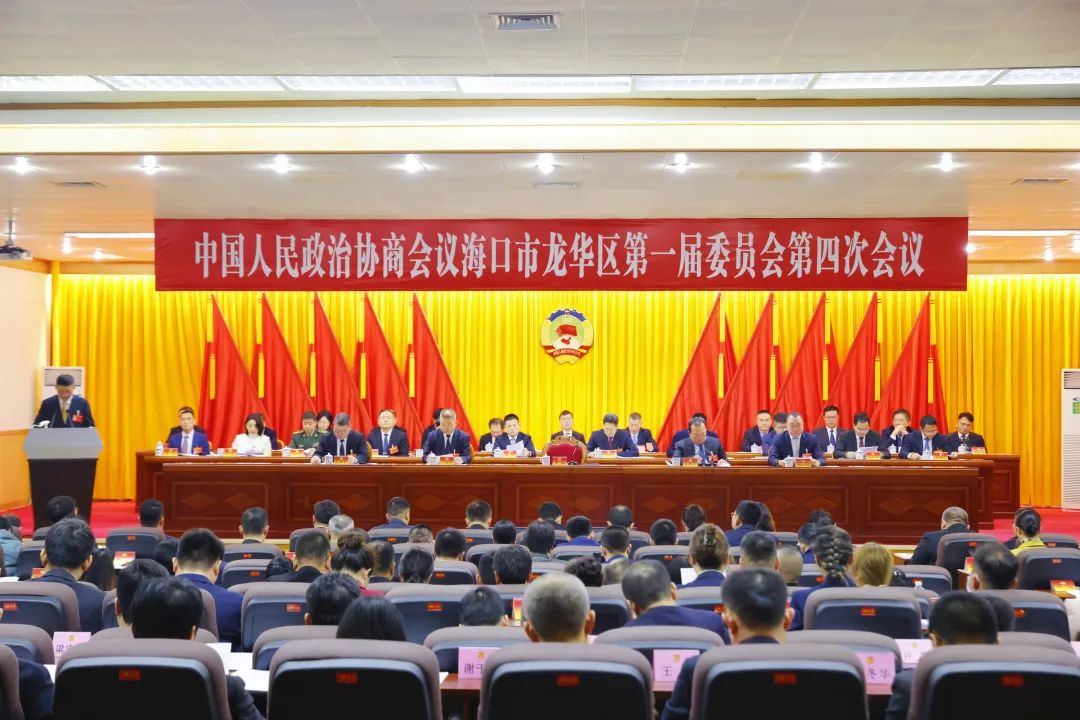 會議現場。 海口市龍華區供圖