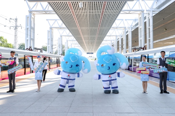 三樂旅游鐵路正式開通。三亞旅文集團供圖