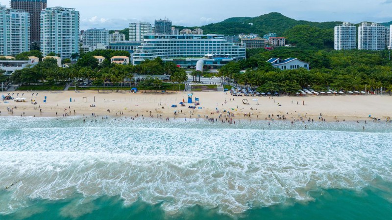 大東海國際濱海旅游休閑街區。海南省旅文廳供圖