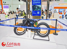 無輻式氫能電摩托車