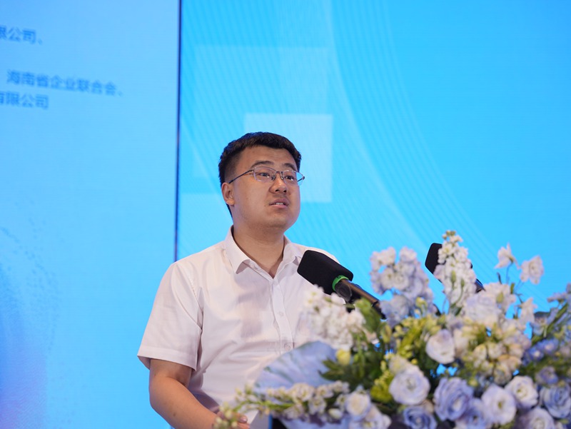 華為海南云業務負責人于福瀚。