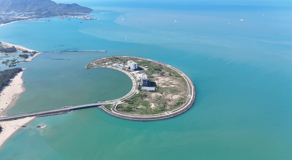 海南有個“月亮島”