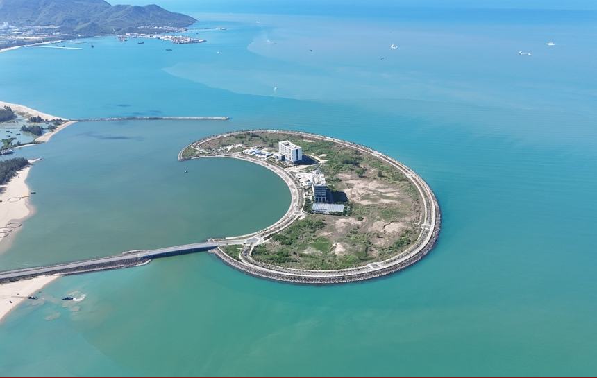 海南有個“月亮島”
